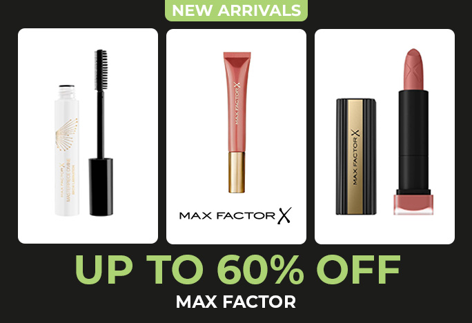 Up to 60% off Max Factor