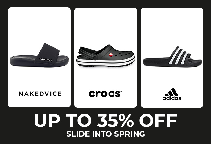 Up to 35% off slides