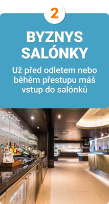 Vstup do byznys salónků