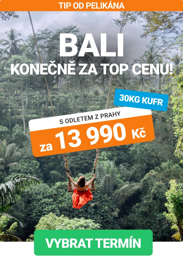 Akční letenky na Bali