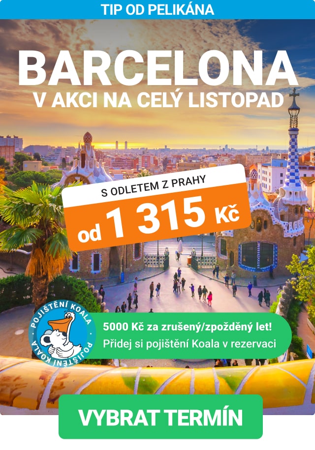 Akční letenky do Barcelony
