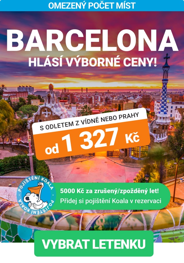 Akční letenky do Barcelony