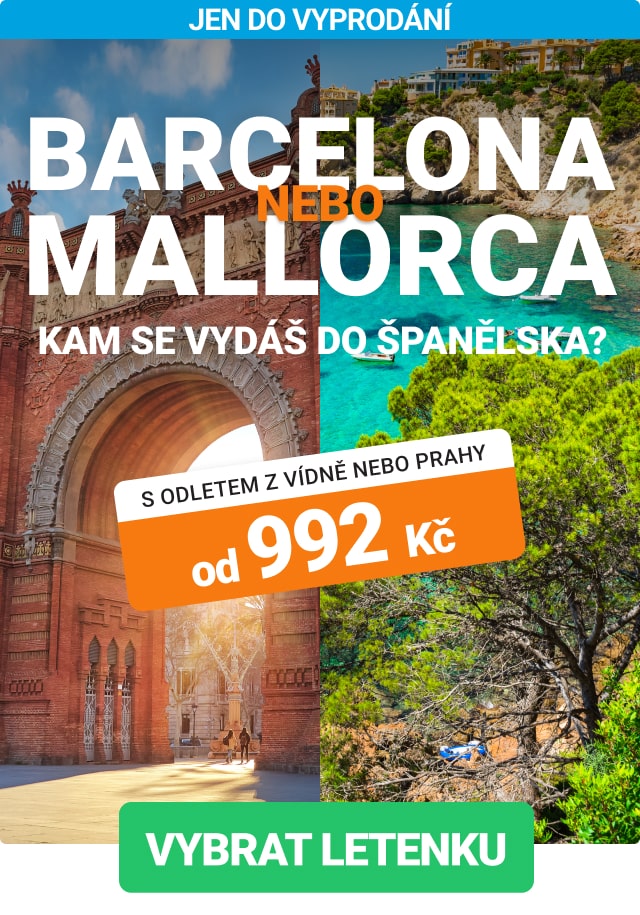 Akční letenky do Španělska