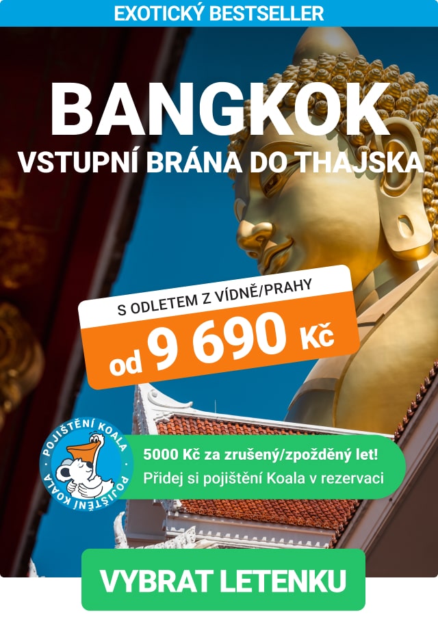 Akční letenky do Bangkoku