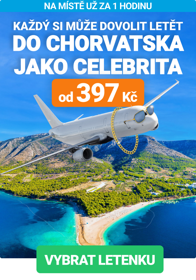 Akční letenky do Chorvatska