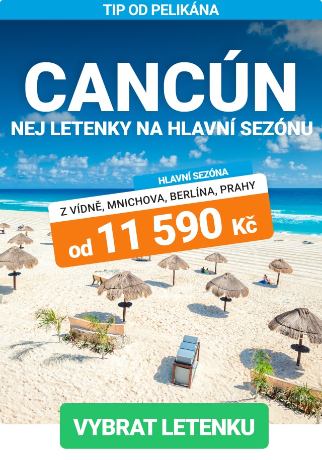 Akční letenky do Cancúnu