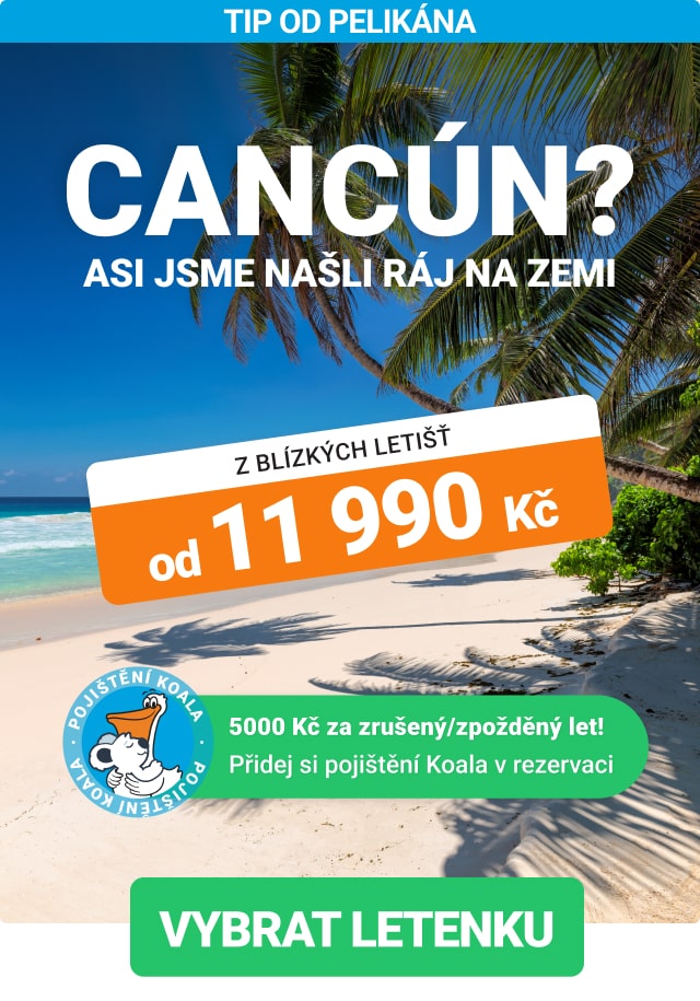 Akční letenky do Cancúnu