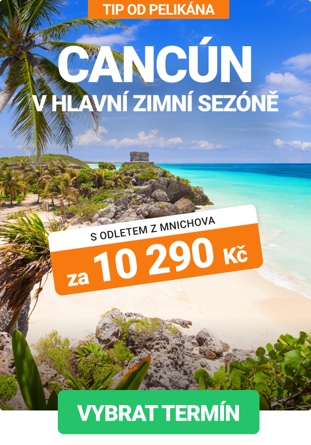 Akční letenky do Cancúnu