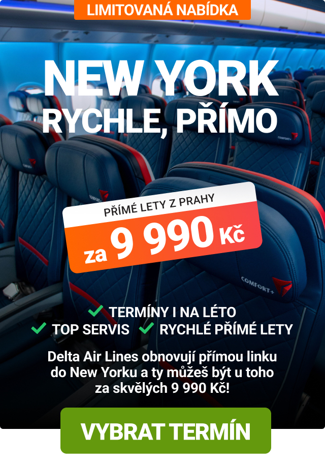 Akční letenky do New Yorku