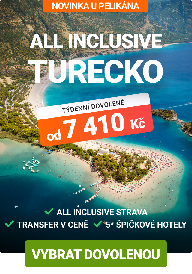 All inclusive dovolené v Turecku