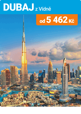 Nejoblíbenější letenky do Dubaje