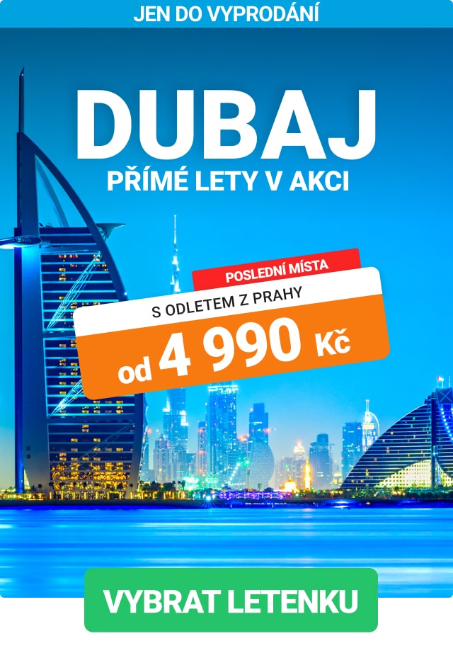 Akční letenky do Dubaje