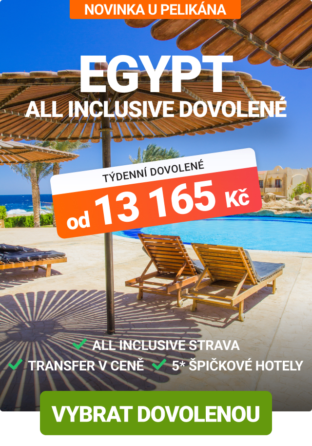 All inclusive dovolená v Egyptě