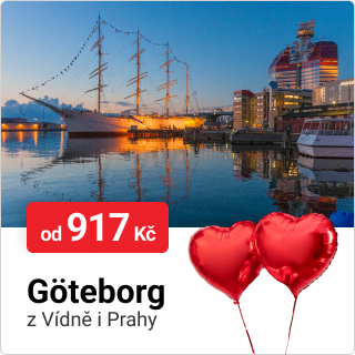 Akční letenky do Göteborgu