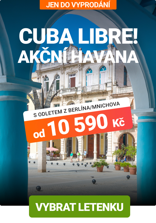 Akční letenky do Havany
