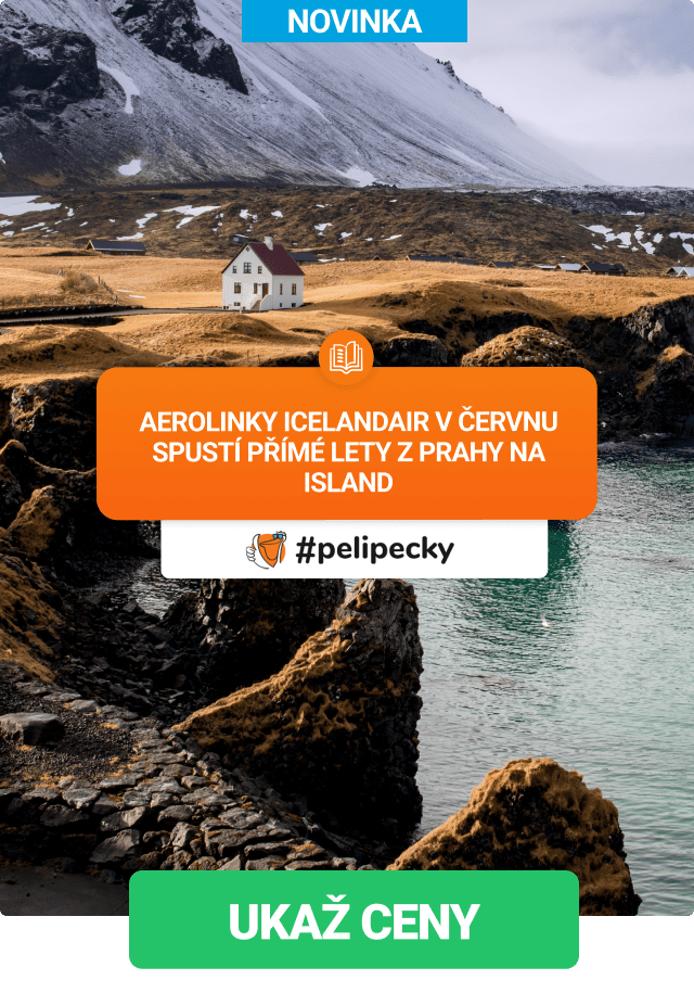 Nové spojení z Prahy na Island