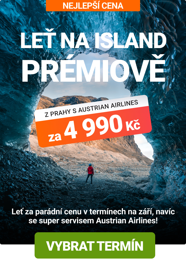 Akční letenky na Island
