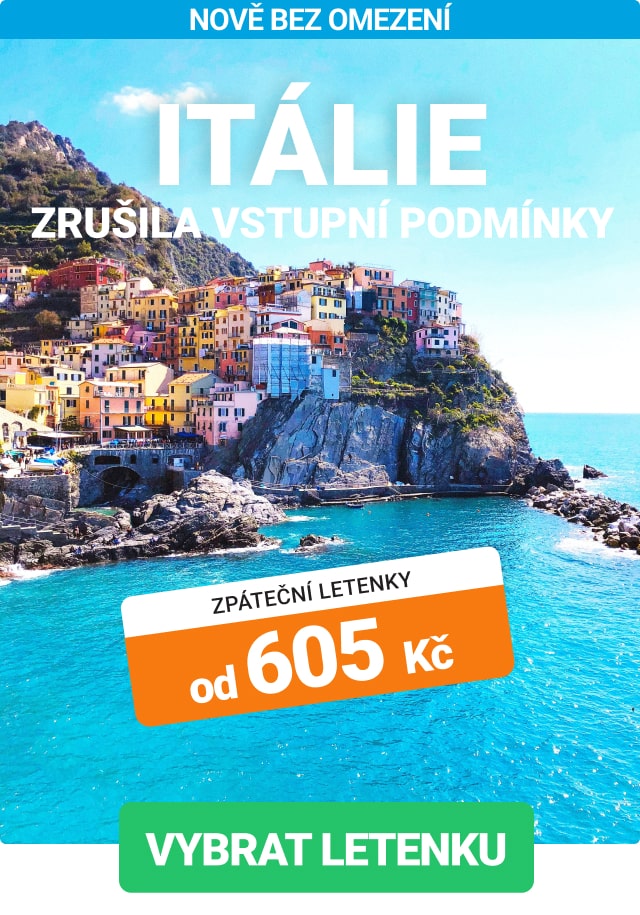 Akční letenky do Itálie