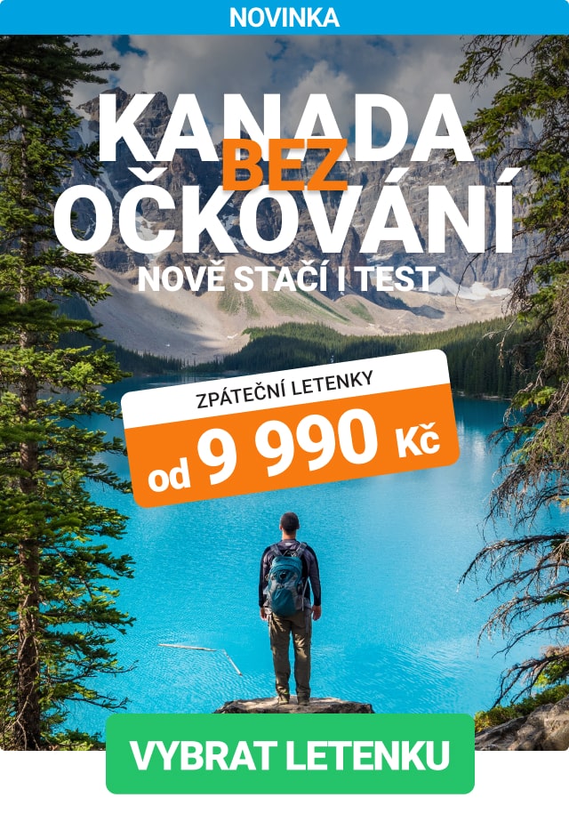 Akční letenky do Kanady