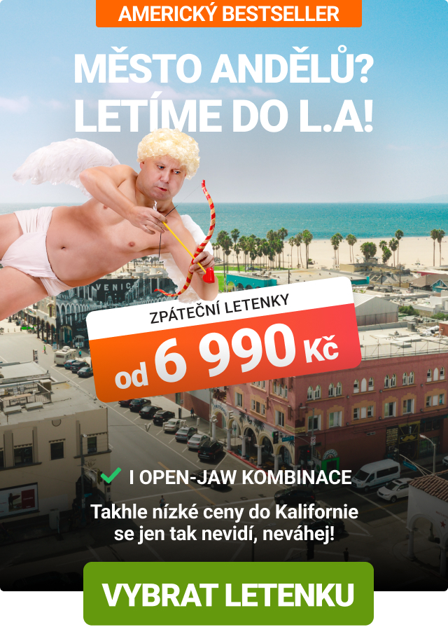 Akční letenky do Los Angeles