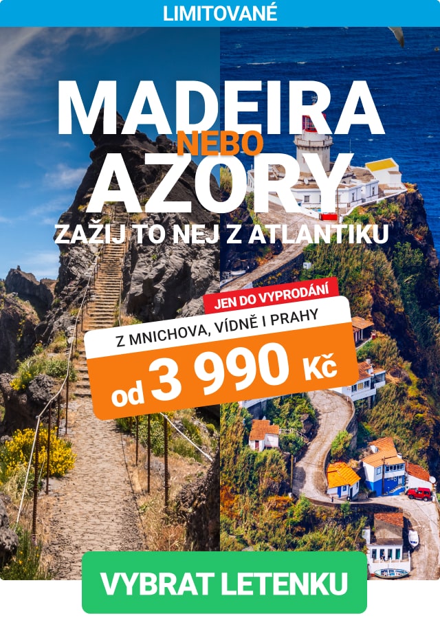 Akční letenky na Madeiru a Azory