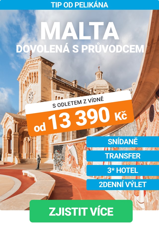 Dovolená na Maltě s průvodcem