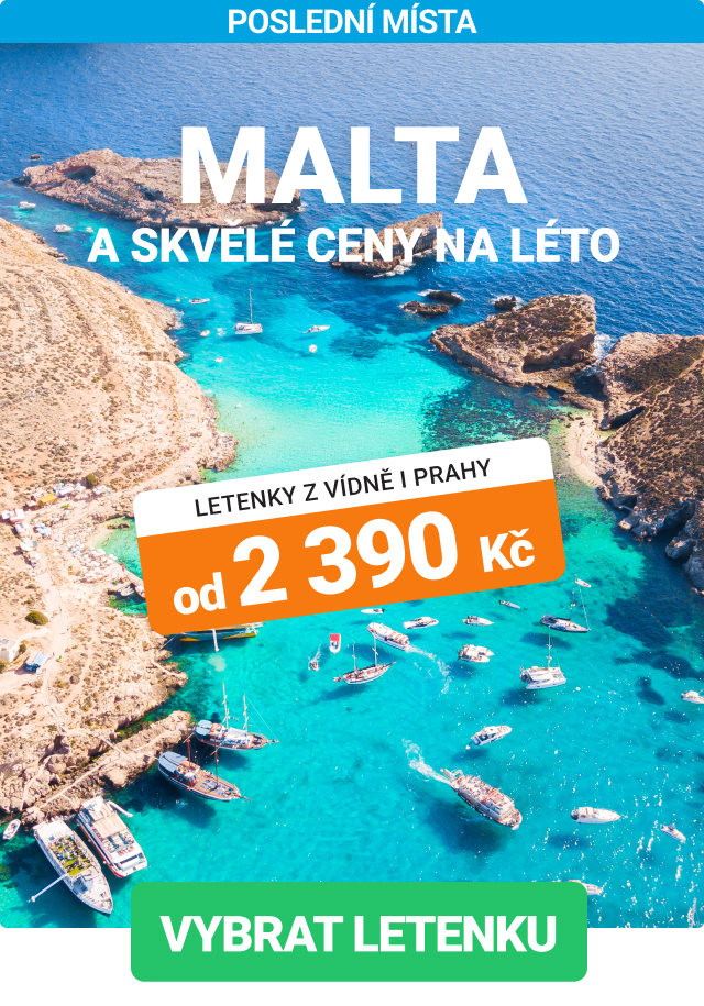 Akční letenky na Maltu