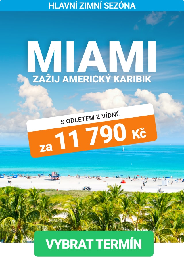 Akční letenky do Miami