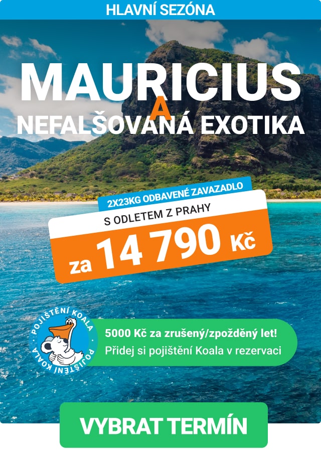 Akční letenky na Mauricius