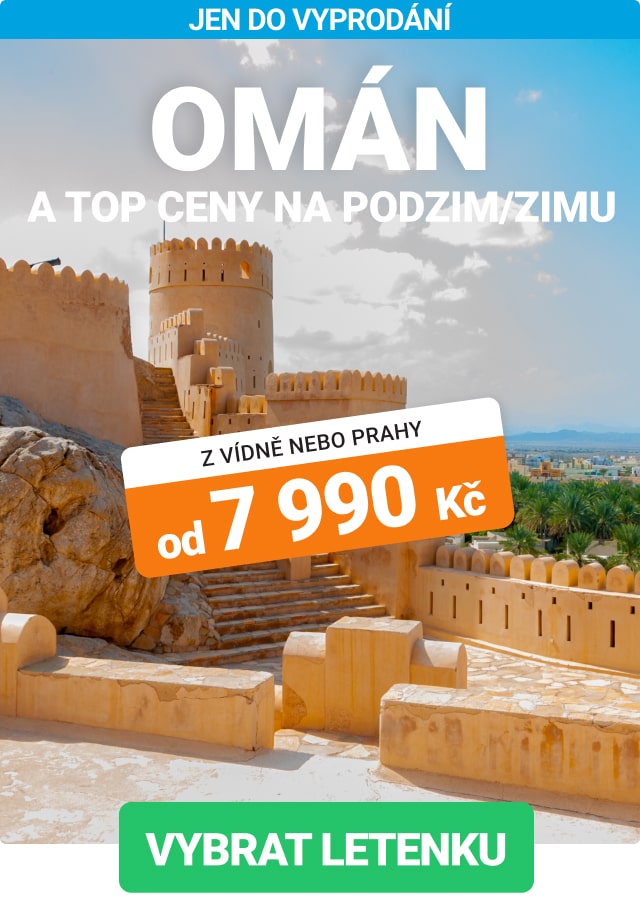 Akční letenky do Ománu