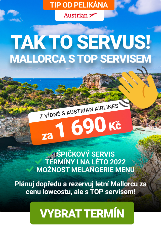 Akční letenky na Mallorcu s Austrian Airlines