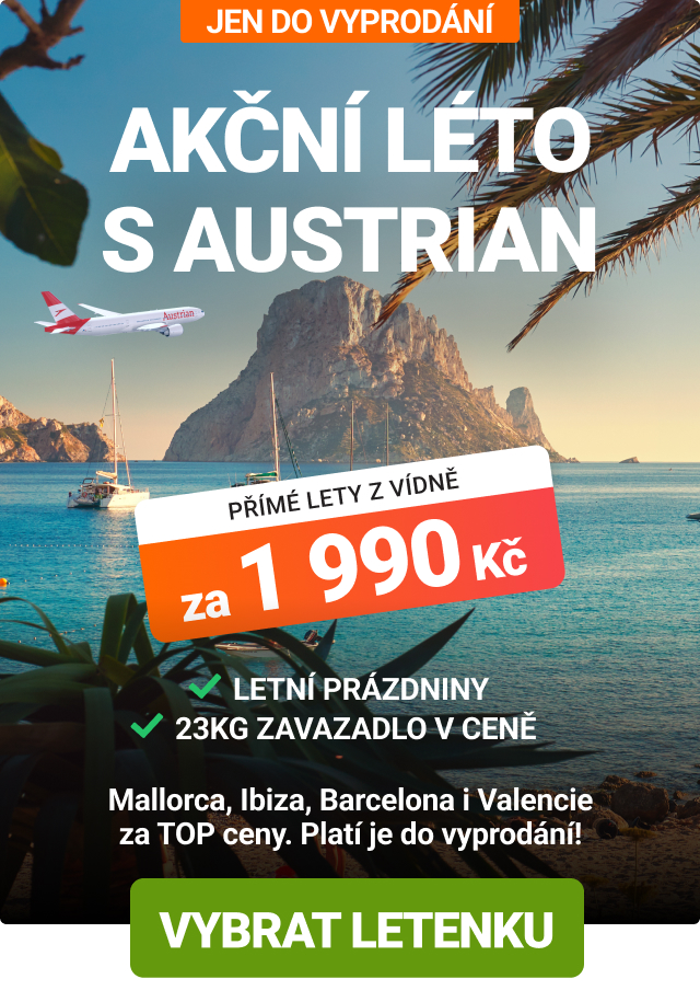 Akční letenky s Austrian Airlines