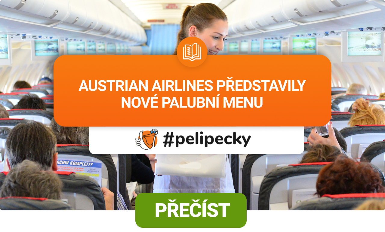 Nové palubní menu Austrian Airlines