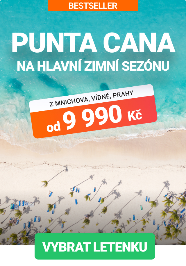 Akční letenky do Punta Cany