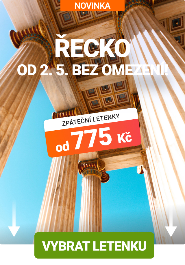 Akční letenky do Řecka