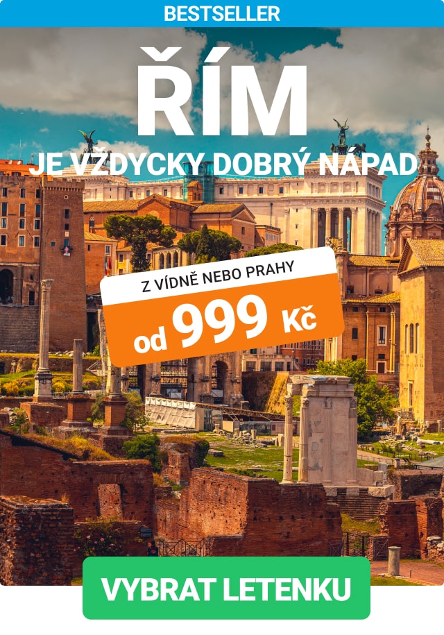 Akční letenky do Říma