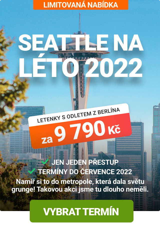Akční letenky do Seattlu