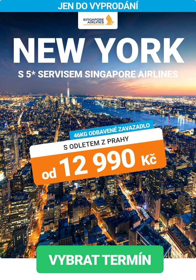 Akční letenky do New Yorku