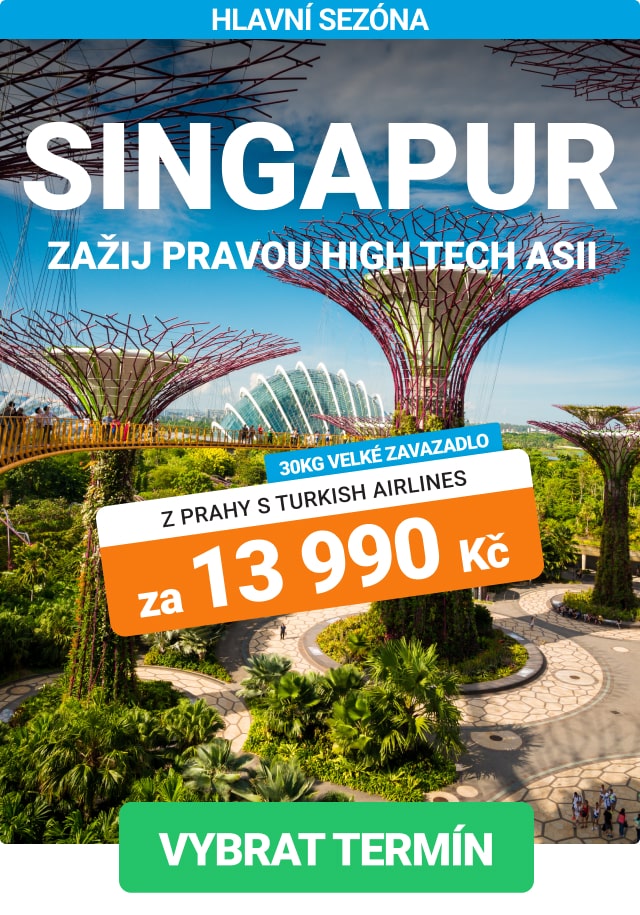 Akční Singapur s Turkish Airlines