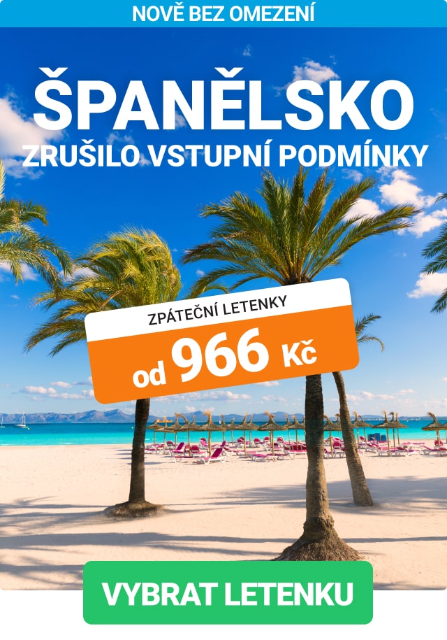 Akční letenky do Španělska