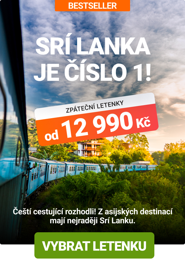 Akční letenky na Srí Lanku