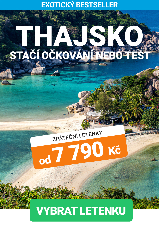 Akční letenky do Thajska