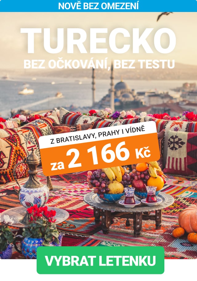 Akční letenky do Turecka
