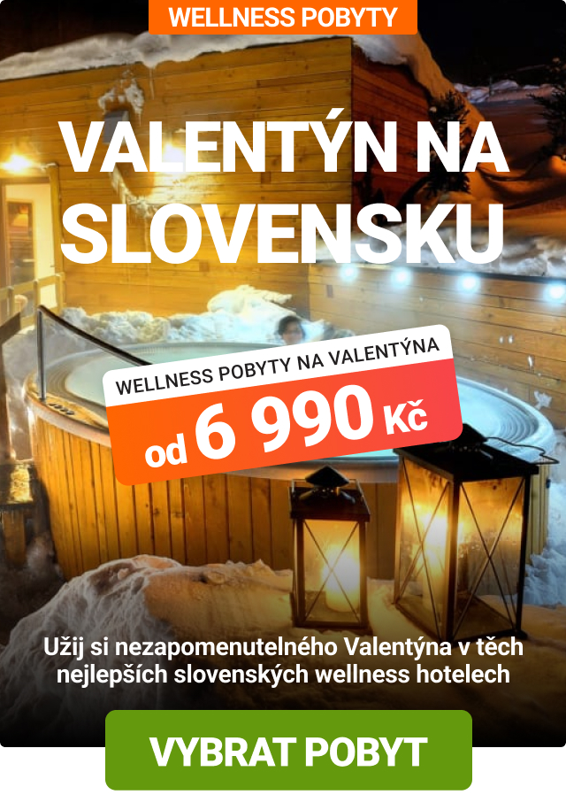 Valentýnské wellness pobyty na Slovensku