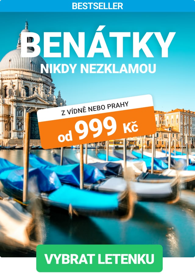 Akční letenky do Benátek