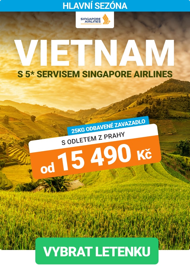 Akční letenky do Vietnamu