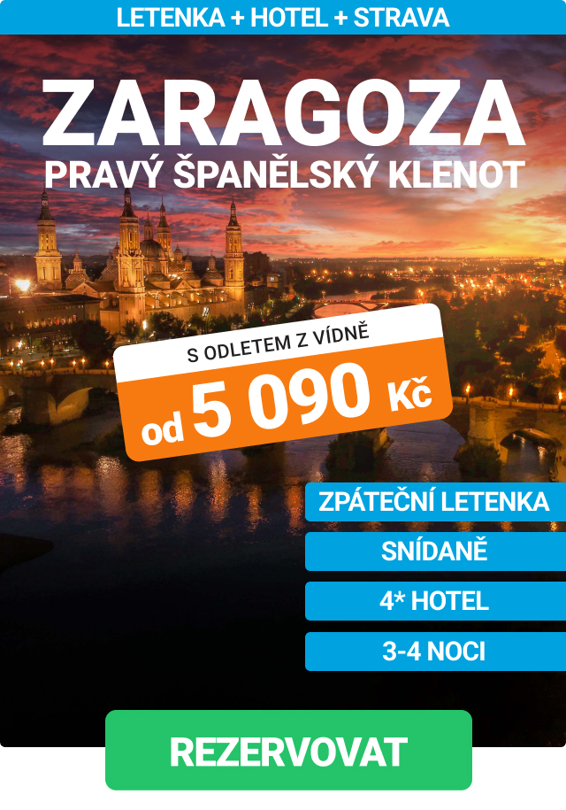 Prodloužený víkend v Zaragoze