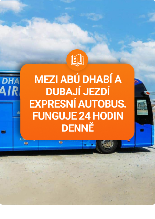 Expresní spojení mezi Abú Dhabí a Dubají