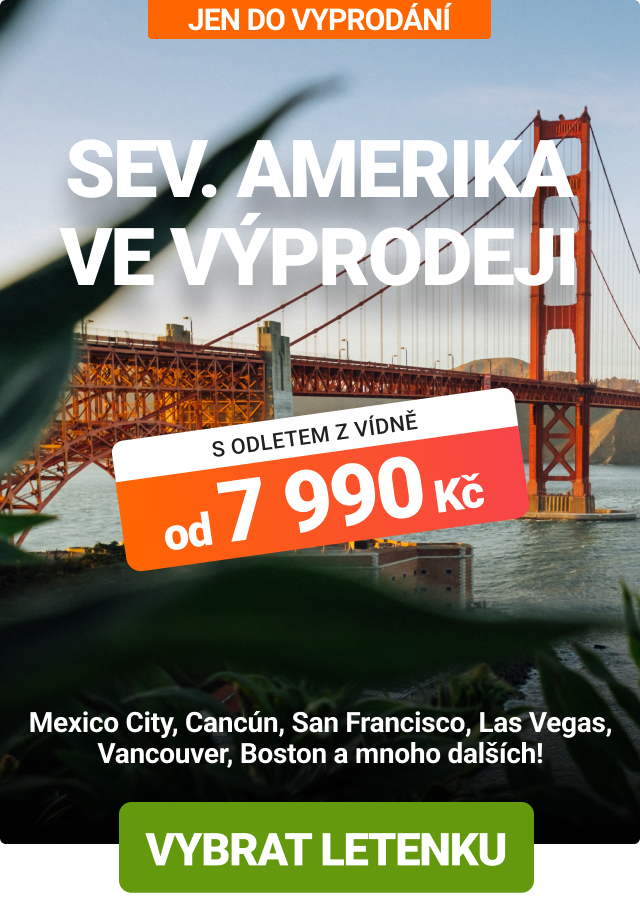 Akční letenky do Severní Ameriky od 7 990 Kč