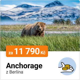 Anchorage z Berlína za 11 790 Kč